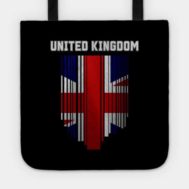 United Kingdom flag, British flag Tote by eka123
