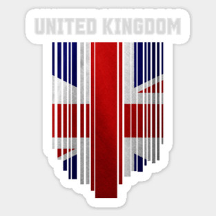 United Kingdom flag, British flag Sticker