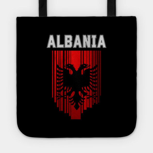 Albania flag, albanian flag Tote by eka123