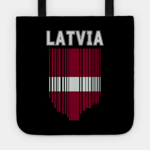 Latvia flag, latvian flag Tote by eka123