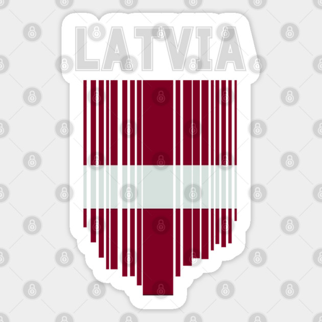 Latvia flag, latvian flag Sticker by eka123