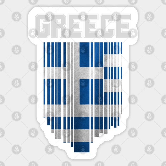 Greece flag, greek flag Sticker by eka123