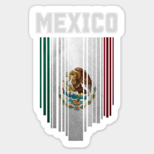 Mexico flag, mexican flag Sticker