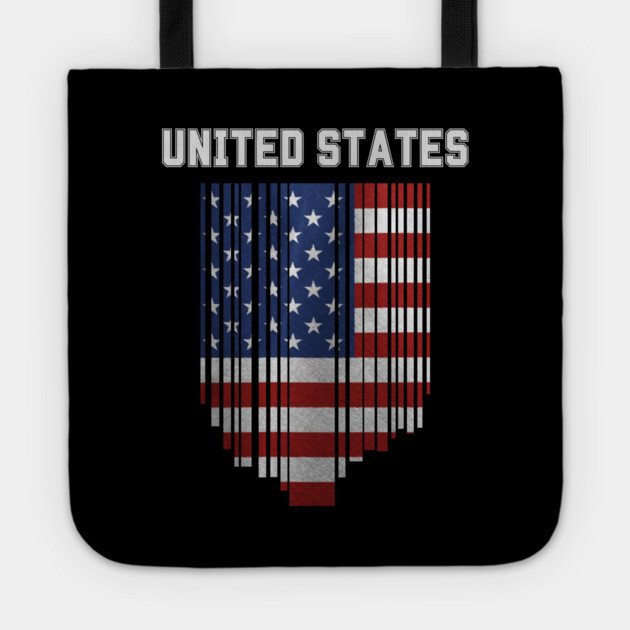 America flag, american flag Tote by eka123