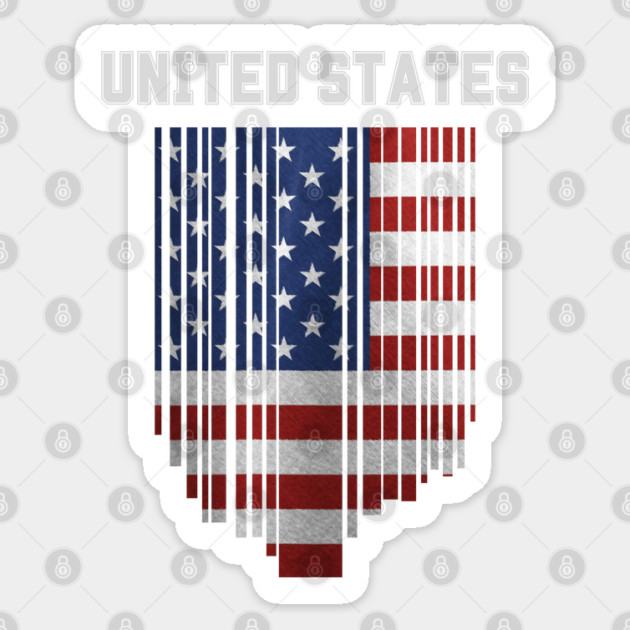 America flag, american flag Sticker by eka123