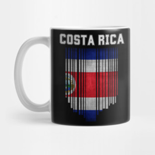 Costa Rica flag, costa rican flag Mug