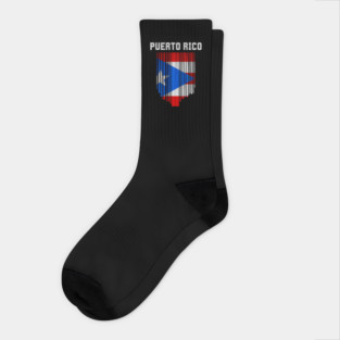 Puerto Rico flag, puerto rican flag Socks