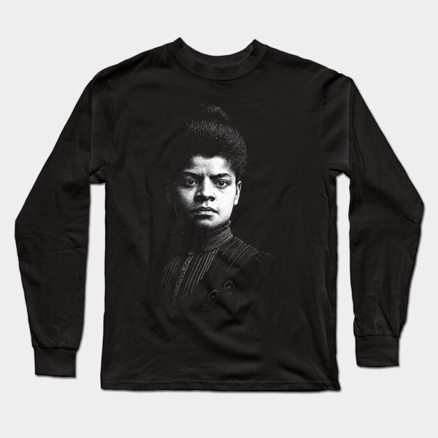 Ida B. Wells Long Sleeve T-Shirt by UrbanLifeApparel