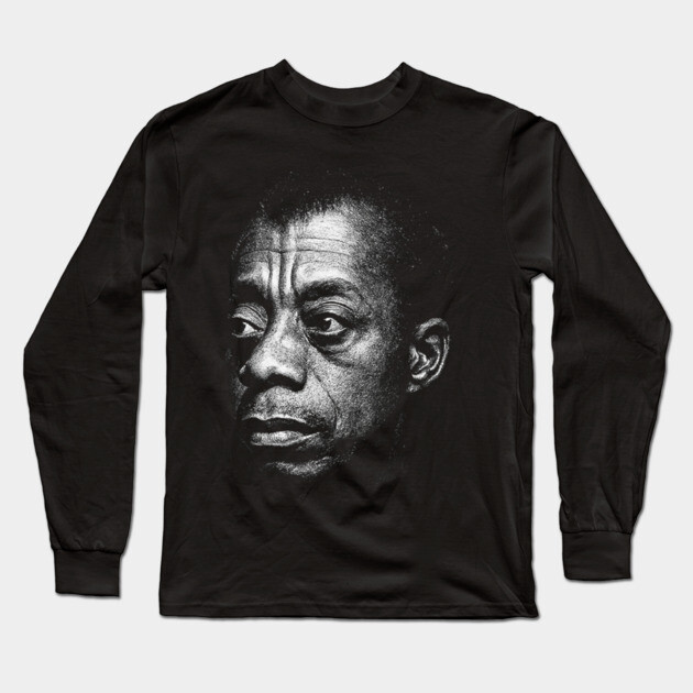 James Baldwin Long Sleeve T-Shirt by UrbanLifeApparel