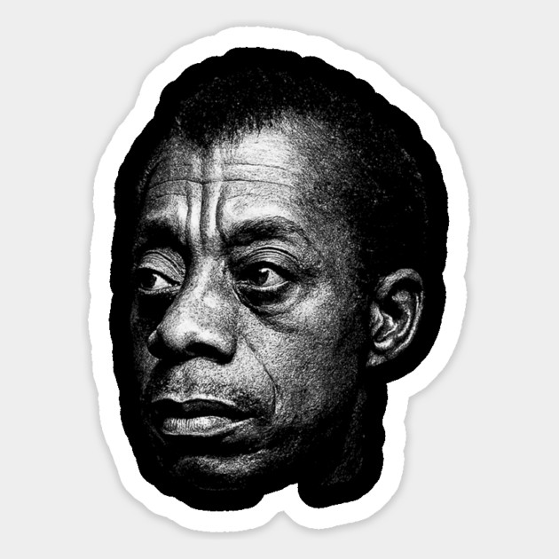 James Baldwin Magnet by UrbanLifeApparel