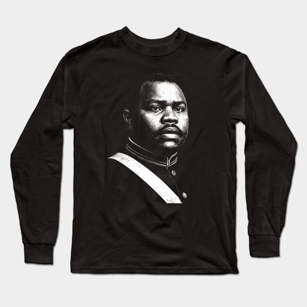 Marcus Garvey Long Sleeve T-Shirt by UrbanLifeApparel