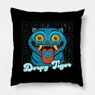 Derpy-Tiger Pillow