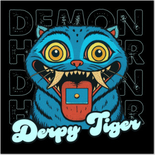 Derpy-Tiger Posters and Art