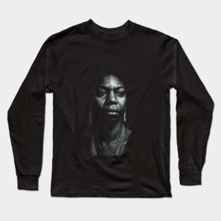 Nina Simone Long Sleeve T-Shirt