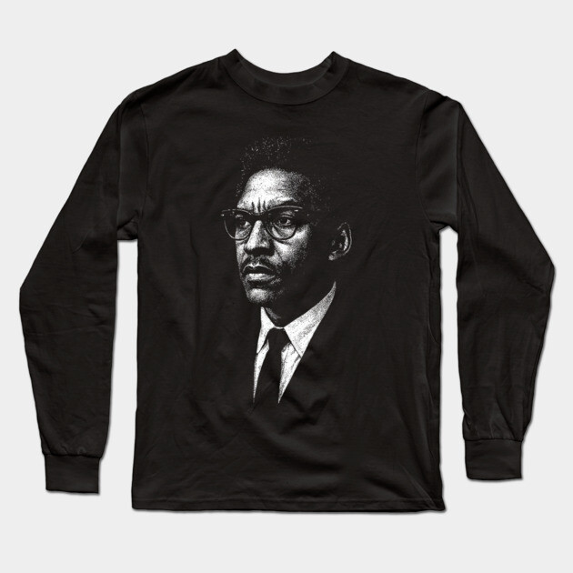 Bayard Rustin Long Sleeve T-Shirt by UrbanLifeApparel