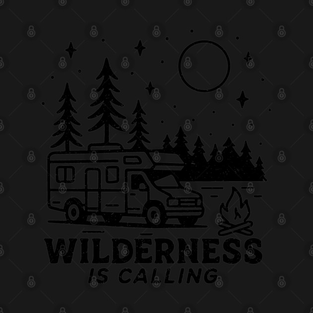 Wilderness is calling !! - Vintage Retro Outdoor by daily vintage