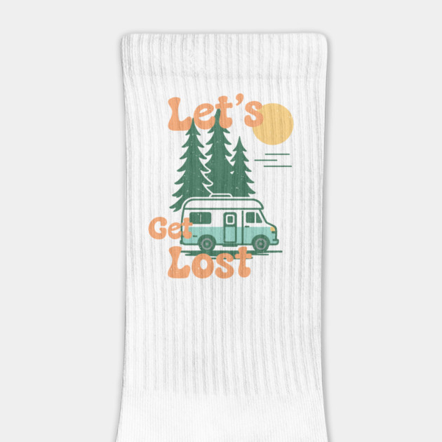 Let's Get Lost - Vintage Retro Adventure by daily vintage