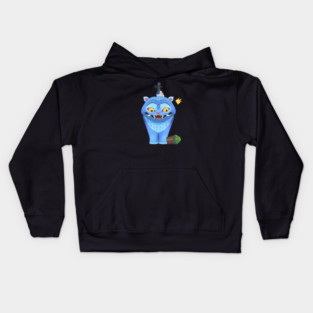 Derpy tiger Kids Hoodie