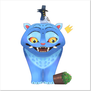 Derpy tiger Posters and Art