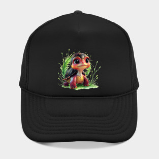 A look full of charm and adventure, the cute turtle. Hat