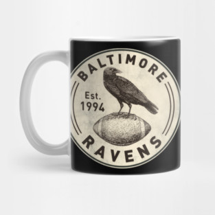 Vintage Baltimore Ravens Mug