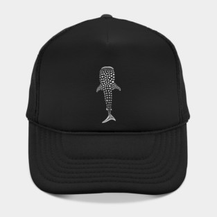 Whale Shark Dot Art – Minimalist Ocean Design Hat