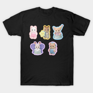 sylvanian family sticker pack!! T-Shirt