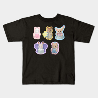 sylvanian family sticker pack!! Kids T-Shirt