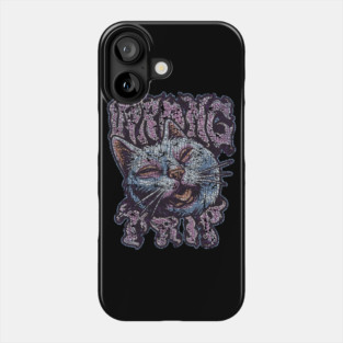 Trippy Cat Psychedelic Phone Case