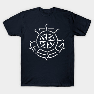 Nautical Minimal Lineart Logo T-Shirt