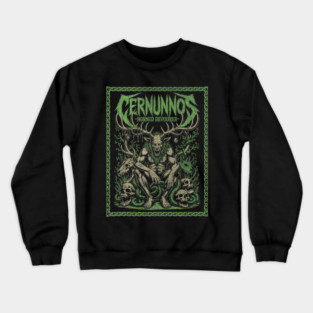 Cernunnos Horned Devourer Mythology Gift Crewneck Sweatshirt