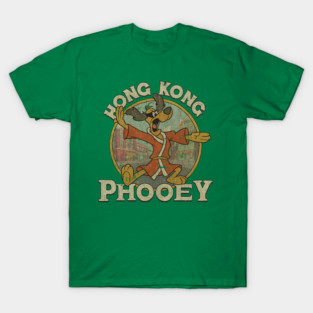 Hong Kong Phooey 1974 Vintage Style T-Shirt