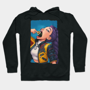 Rumi Sushi-Chomp Tee – K-Pop Demon Hunters Meme Hoodie