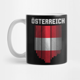 Austria flag, austrian flag Mug