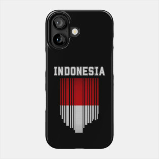 Indonesia flag, indonesian flag Phone Case