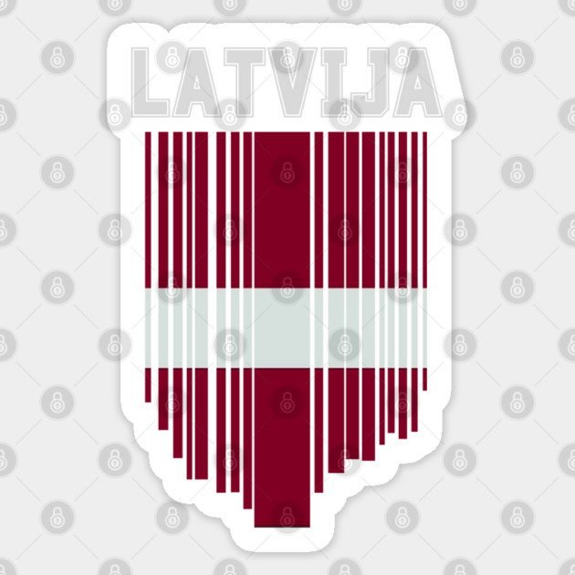 Latvia flag, latvian flag Sticker by eka123