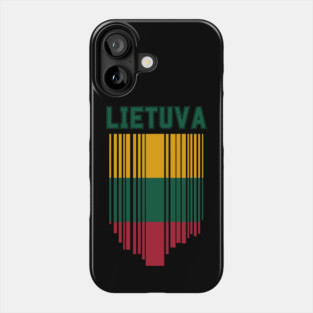 Lithuania flag, Lithuanian flag Phone Case