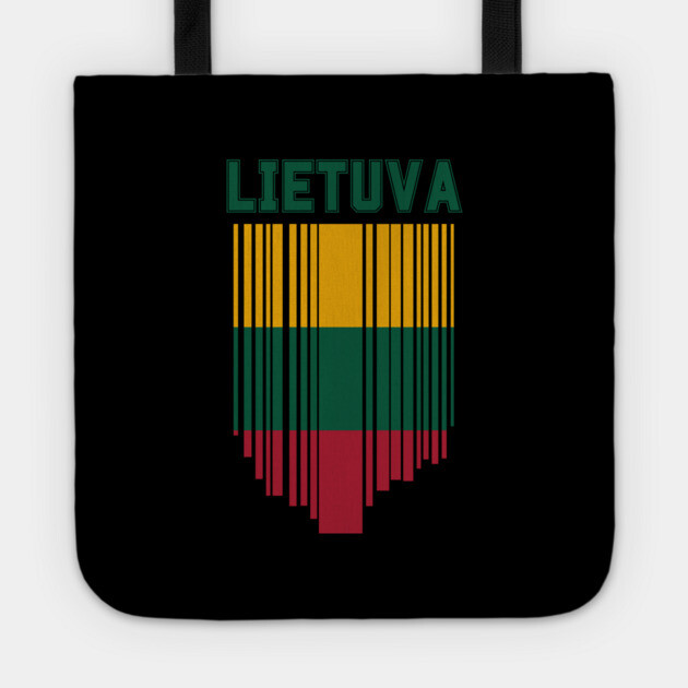 Lithuania flag, Lithuanian flag Tote by eka123
