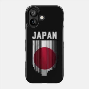 Japan flag, japanese flag Phone Case