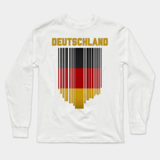 Germany flag, german flag Long Sleeve T-Shirt