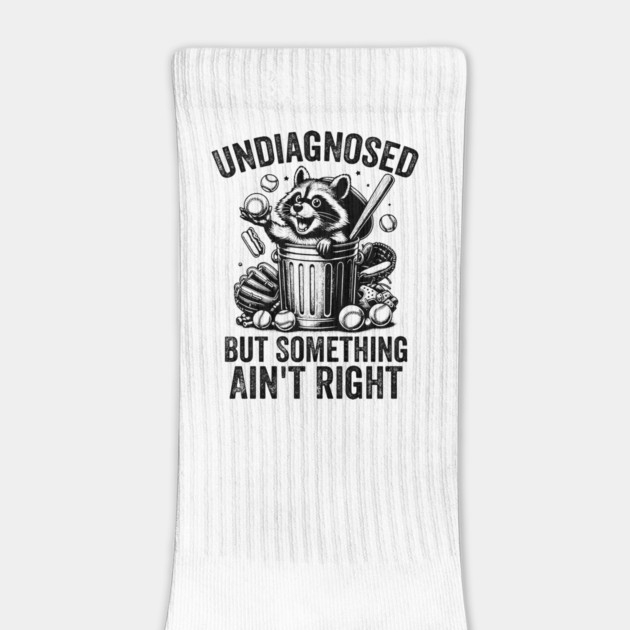 Undiagnosed-But-Something-Ain't-Right-Funny-Mischievous-Raccoon-Rock-and-Roll by ArtistTee ⭐⭐⭐⭐⭐