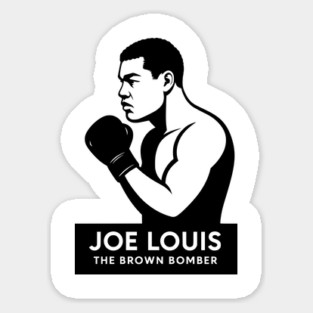 Joe Louis "The Brown Bomber" Magnet