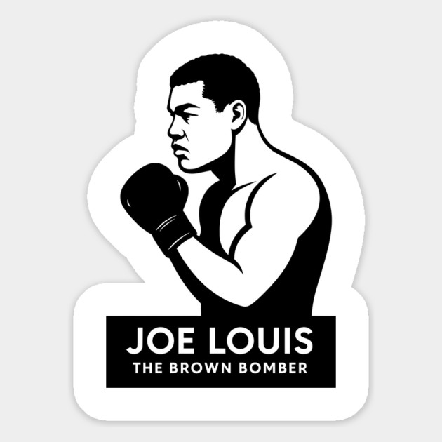 Joe Louis "The Brown Bomber" Magnet by UrbanLifeApparel