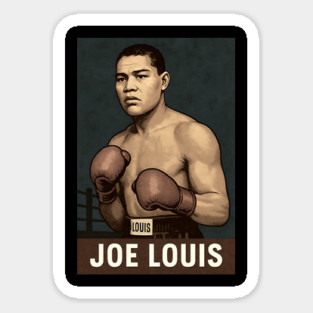 Joe Louis - Champion Boxer Magnet