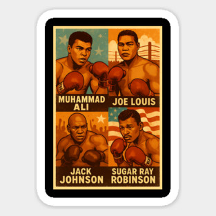 Boxing Legends Magnet