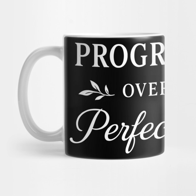 Progress Over Perfection Motivational Gift by Harriet's Store