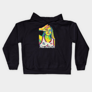 Paige Bueckers Pop Art Kids Hoodie