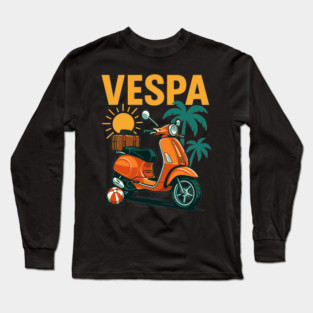 Vespa Long Sleeve T-Shirt