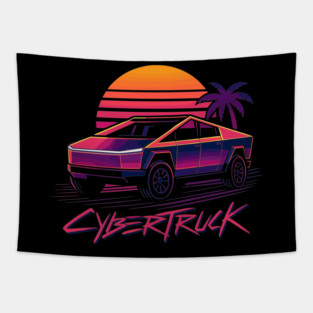 Tesla Cybertruck Tapestry