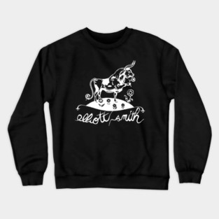 Elliott Smith (White Ink) Crewneck Sweatshirt